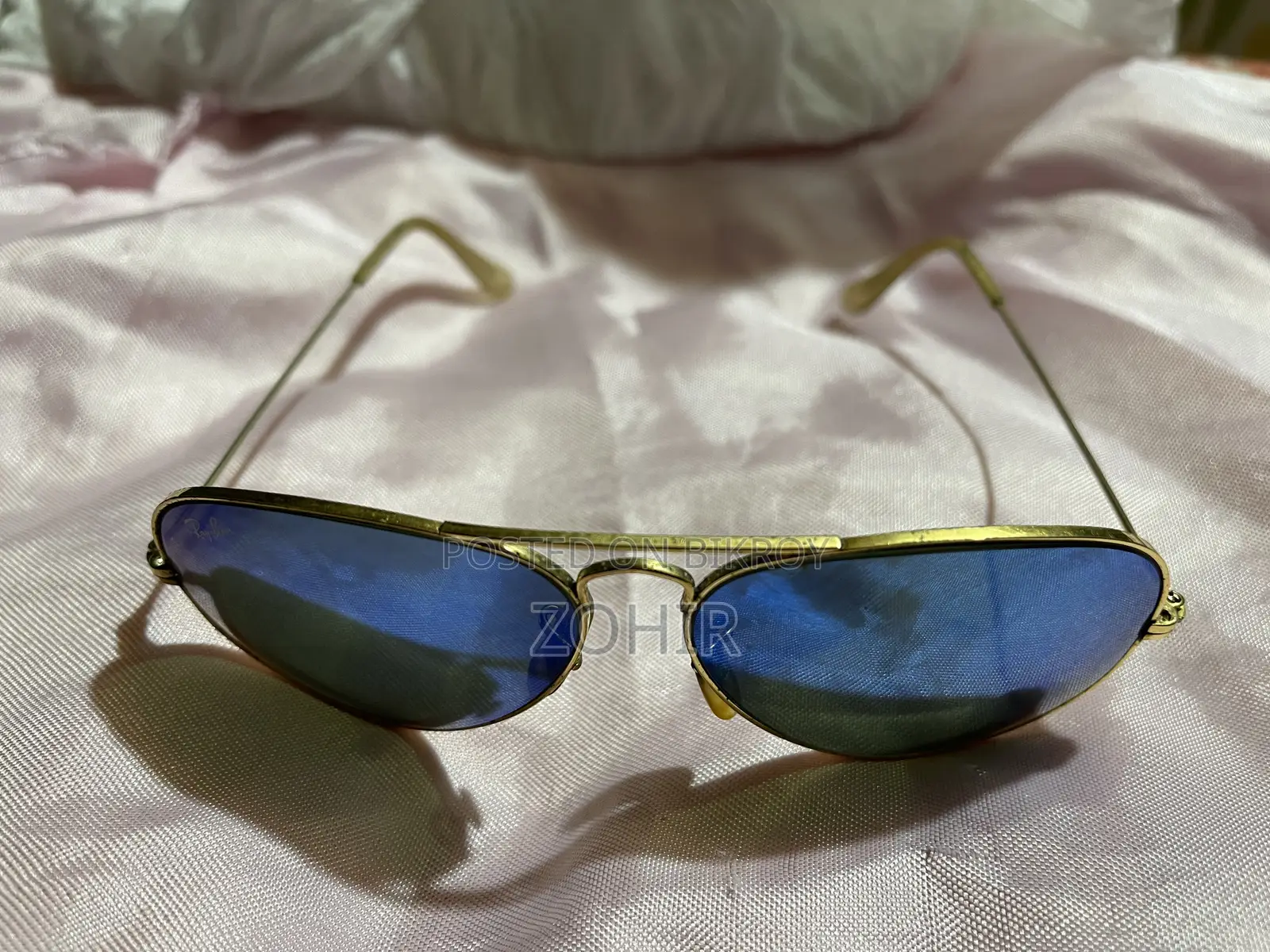 Original Ray Ban Sunglass Mercury Blue Lens 58 Size