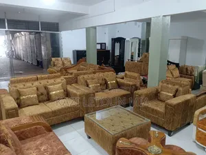 Chittagong Teak Wood 2-2-1: 5 Seater Sofa