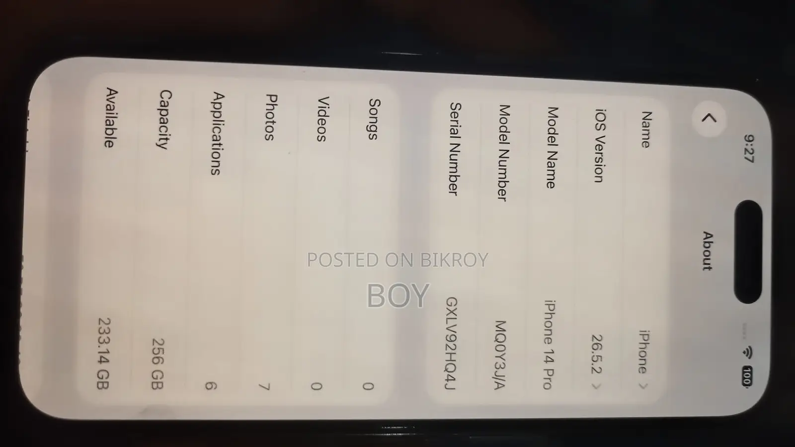New Apple iPhone 14 Pro 256 GB White