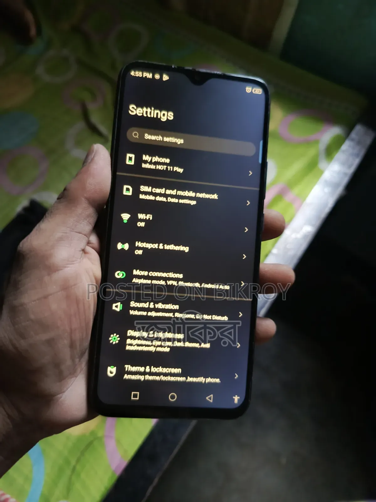 Infinix Hot 11 Play 64 GB Blue