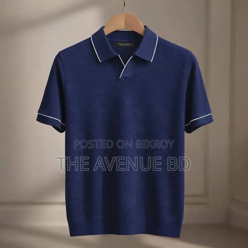 Mens Old Monkey Jaquard Polo Tshirt