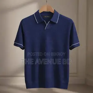 Mens Old Monkey Jaquard Polo Tshirt