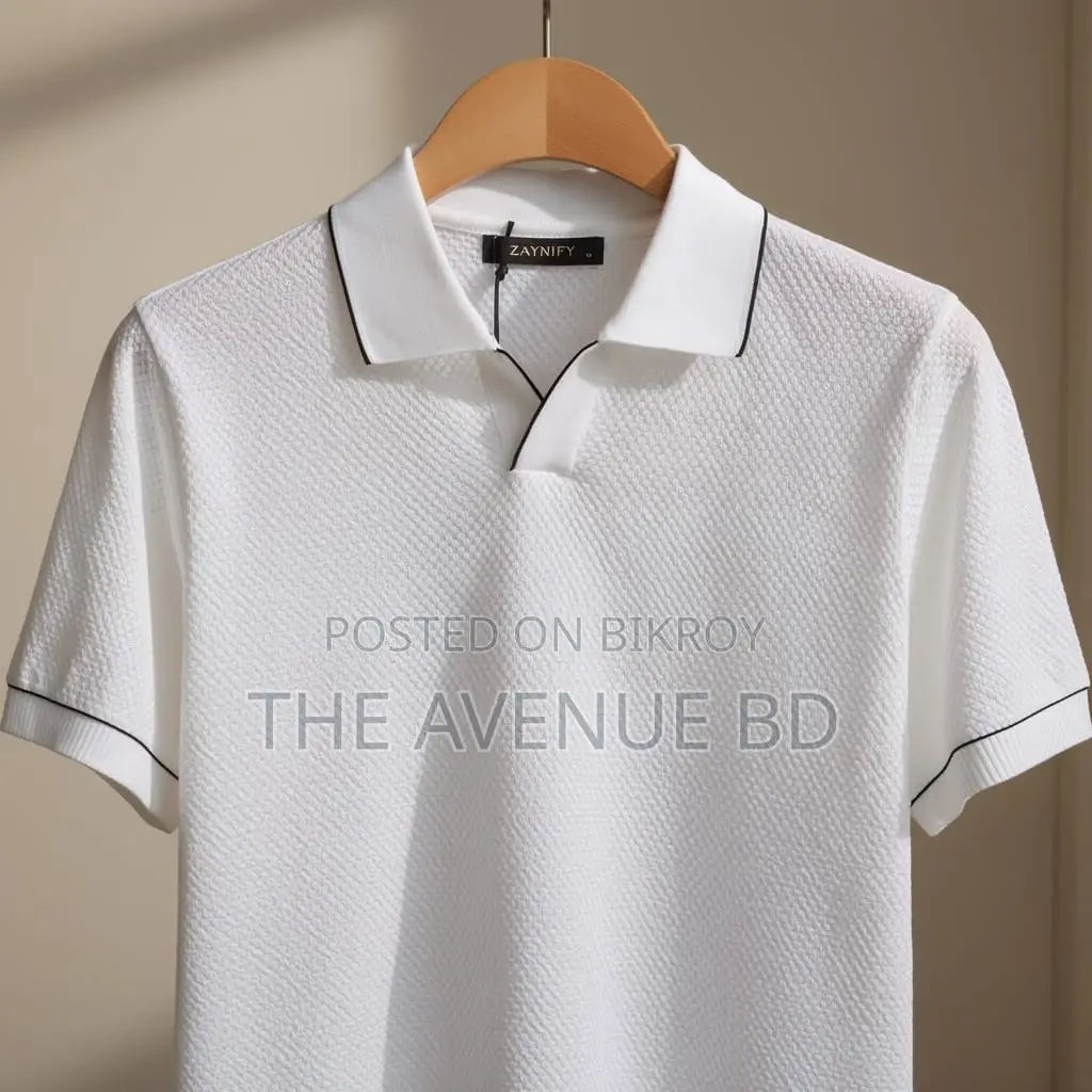 Mens Old Monkey Jaquard Polo Tshirt