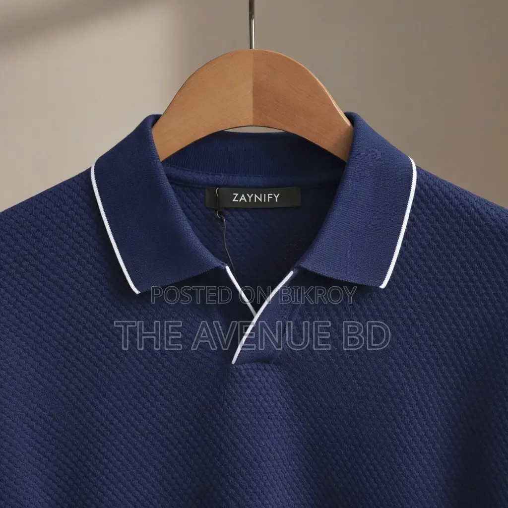 Mens Old Monkey Jaquard Polo Tshirt