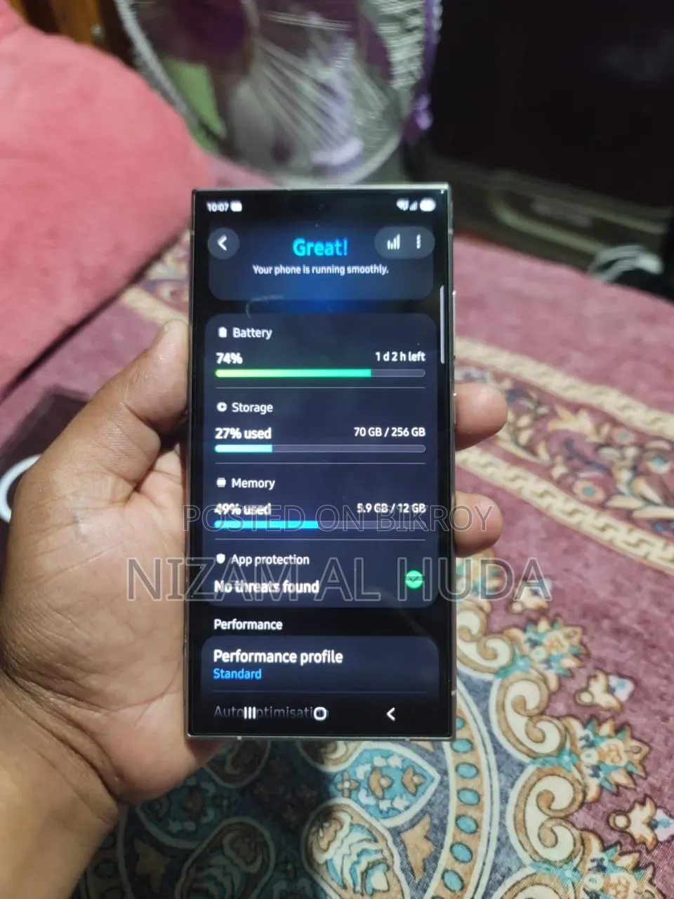Samsung Galaxy S24 Ultra 256 GB Gray