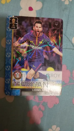 Messi Football Card