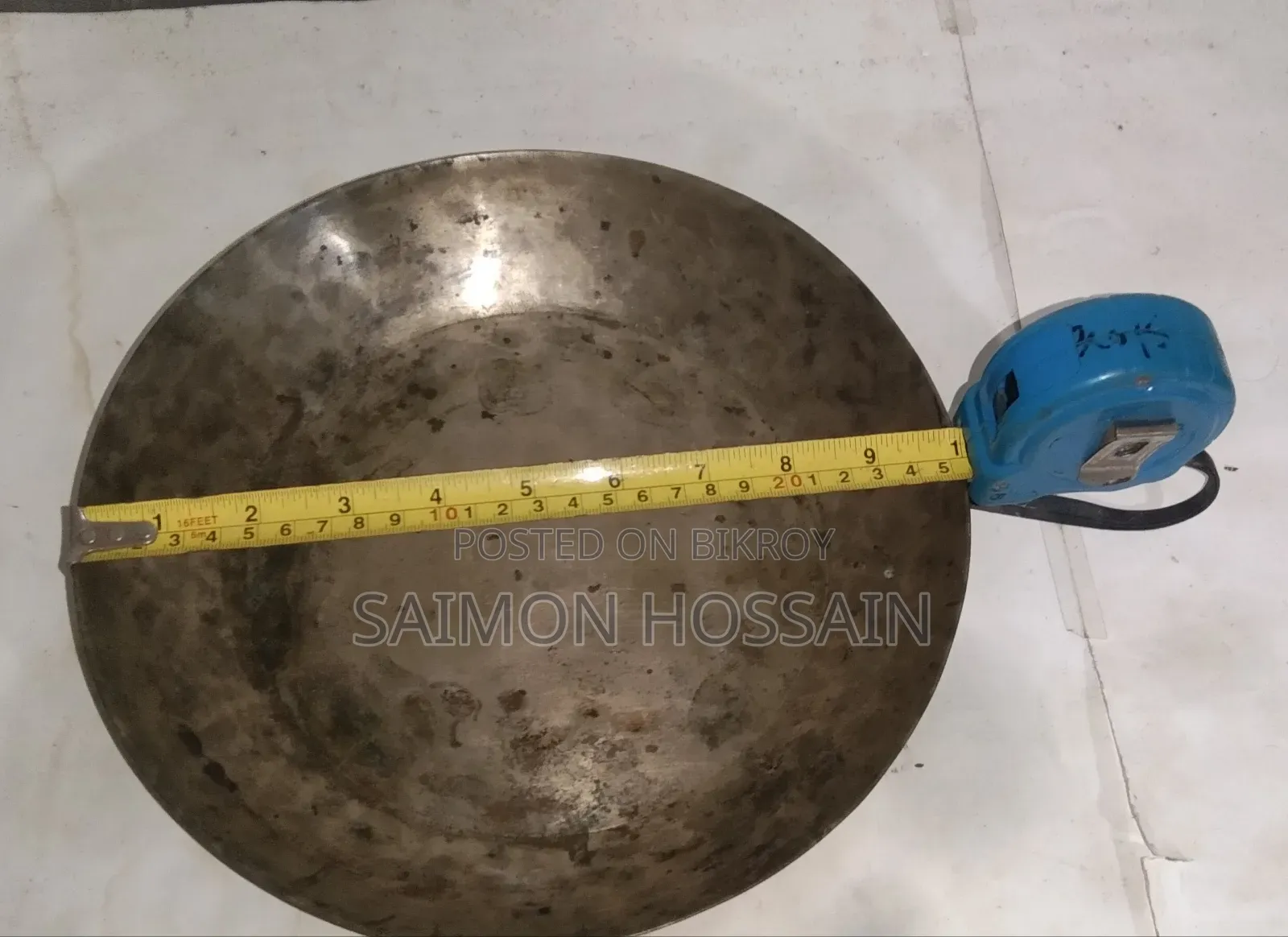 পিতলের কাঁসার প্লেটে ৬০ বছরের আগের
