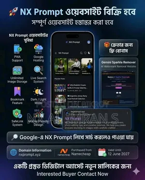 ইমেজ এডিটিং Prompt ওয়েবসাইট সেল দিবো
