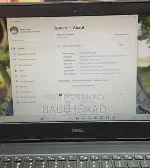 Laptop Dell Inspiron 14 8GB Intel Core I3 HDD 1T