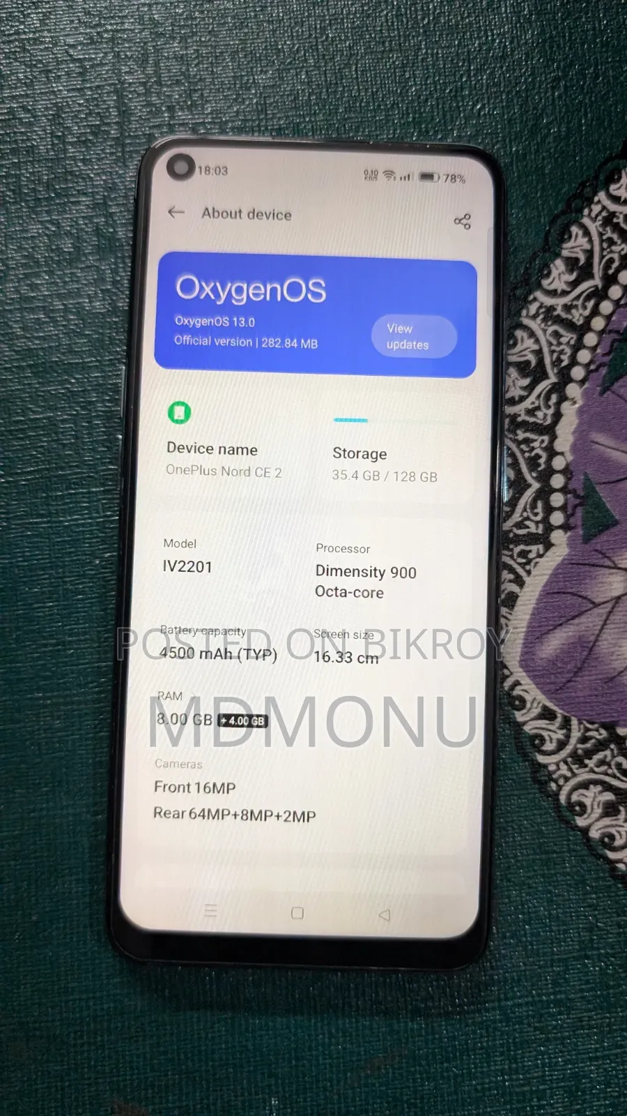 OnePlus Nord CE 5G 128 GB