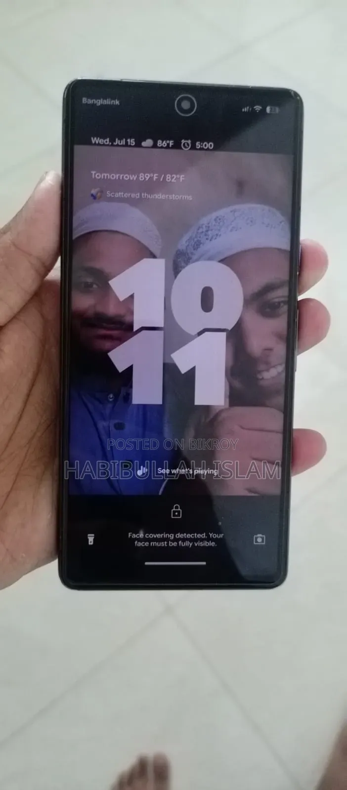 গুগল পিক্সেল ৭ ১২৮ জিবি ব্ল্যাক