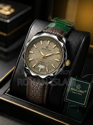 Maxlord 004 Men Watch 100% Waterproof and Active Radium