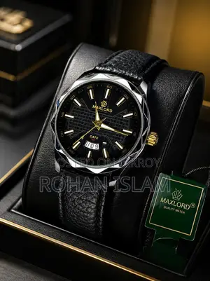 Maxlord 004 Men Watch 100% Waterproof and Active Radium