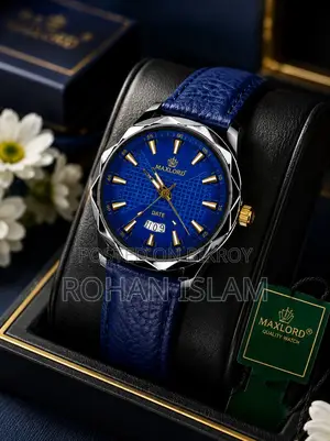 Maxlord 004 Men Watch 100% Waterproof and Active Radium