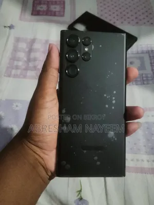 নিউ স্যামসাং গ্যালাক্সি এস২২ আল্ট্রা ১২৮ জিবি ব্ল্যাক