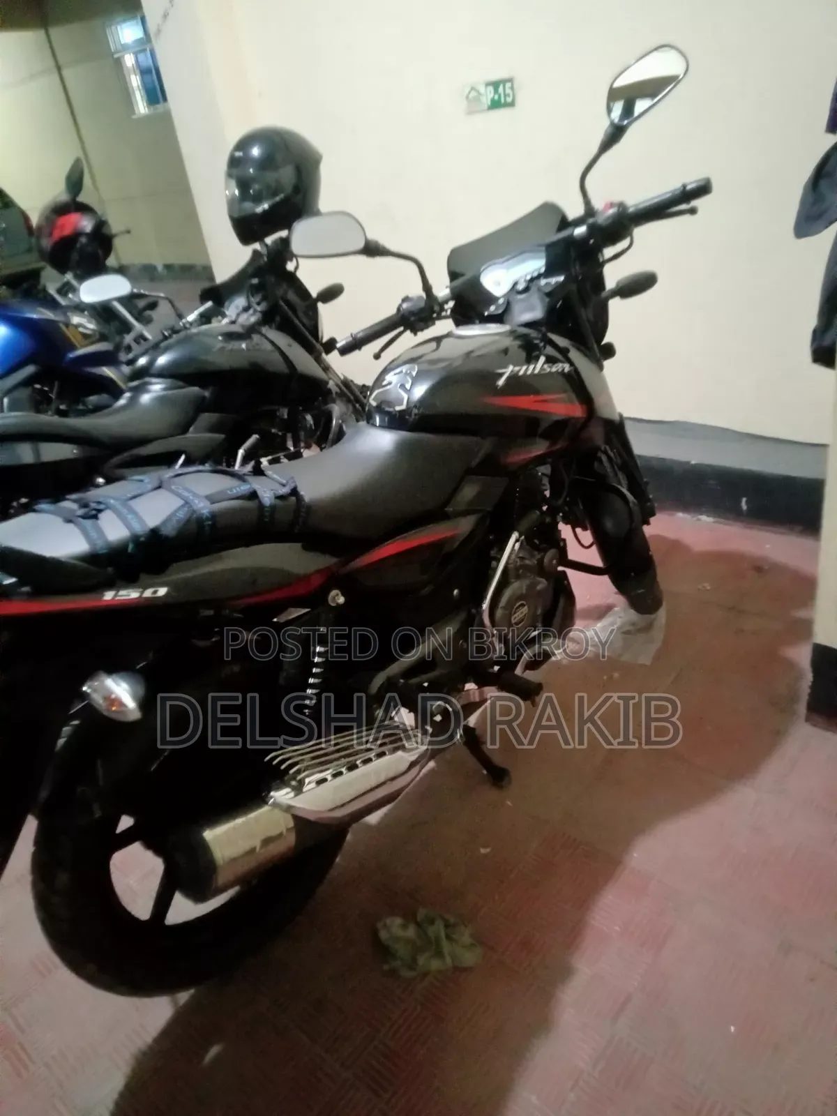 বাজাজ পালসার ১৫০ ২০২০ ব্ল্যাক
