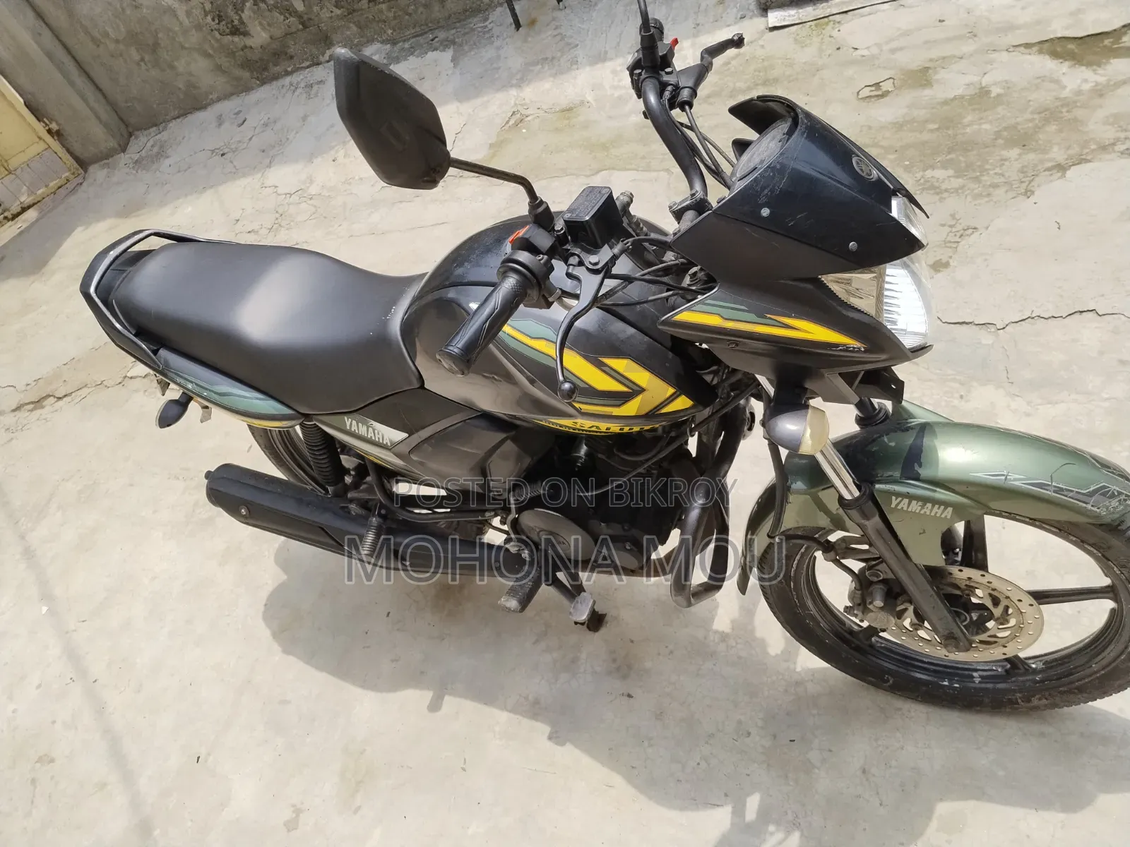 Yamaha Saluto 125 2019 কালো