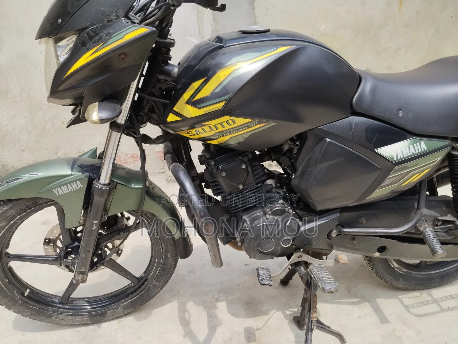 Yamaha Saluto 125 2019 কালো