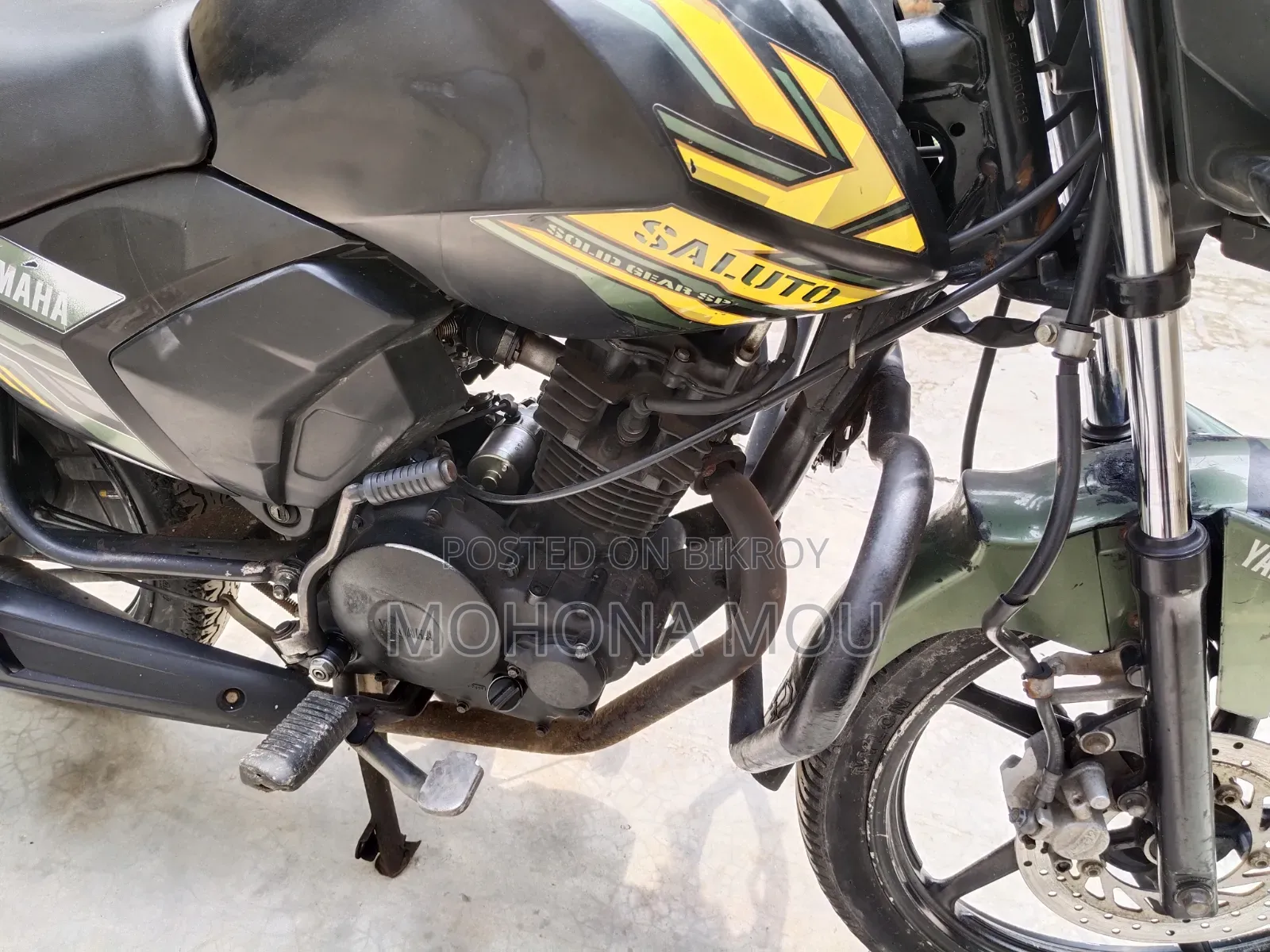 Yamaha Saluto 125 2019 কালো