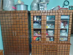 Canadian Wood Showcase and Almirah – Good Condition