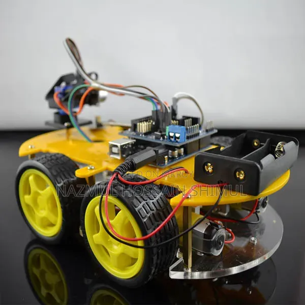 Android Controlled Robot Kit 4 Wheels Car