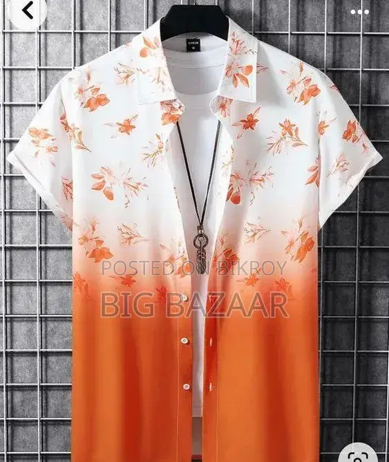 Half Sleeve Cotton Shirt for Men