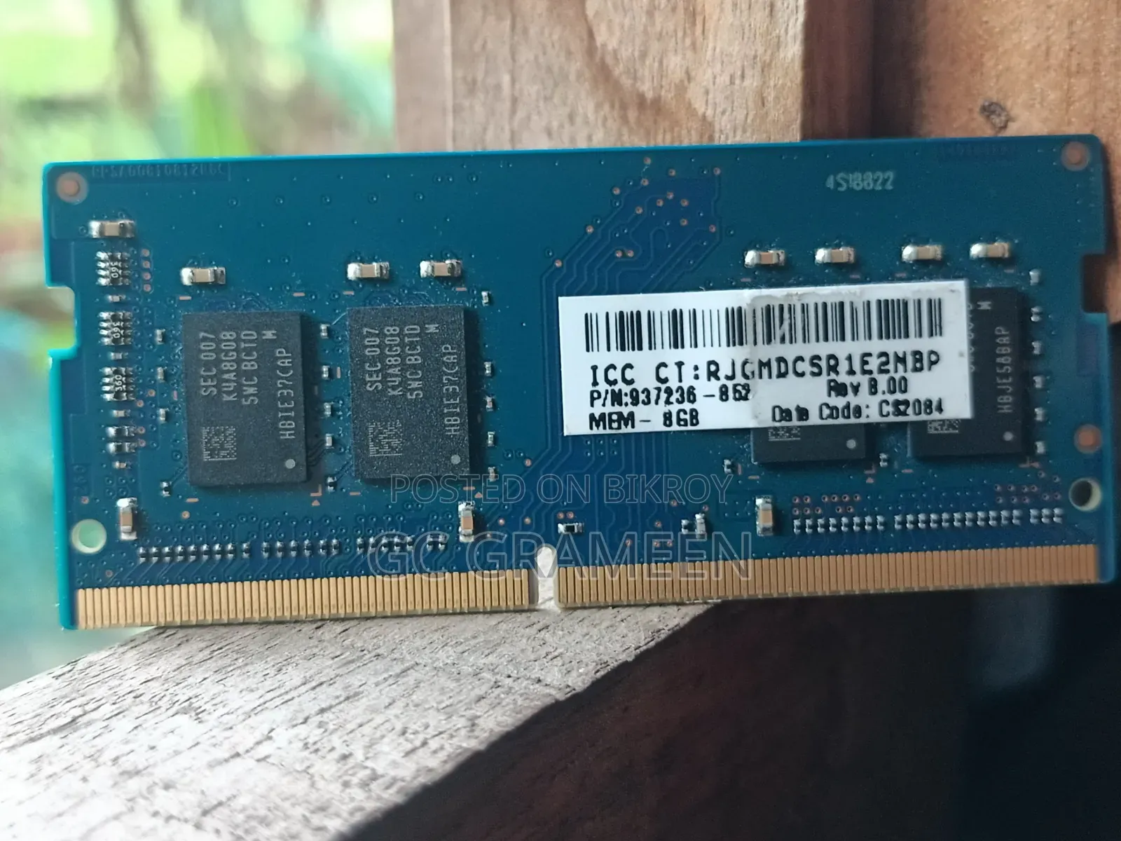 Ramaxel DDR4 8GB 2666 MHz Laptop