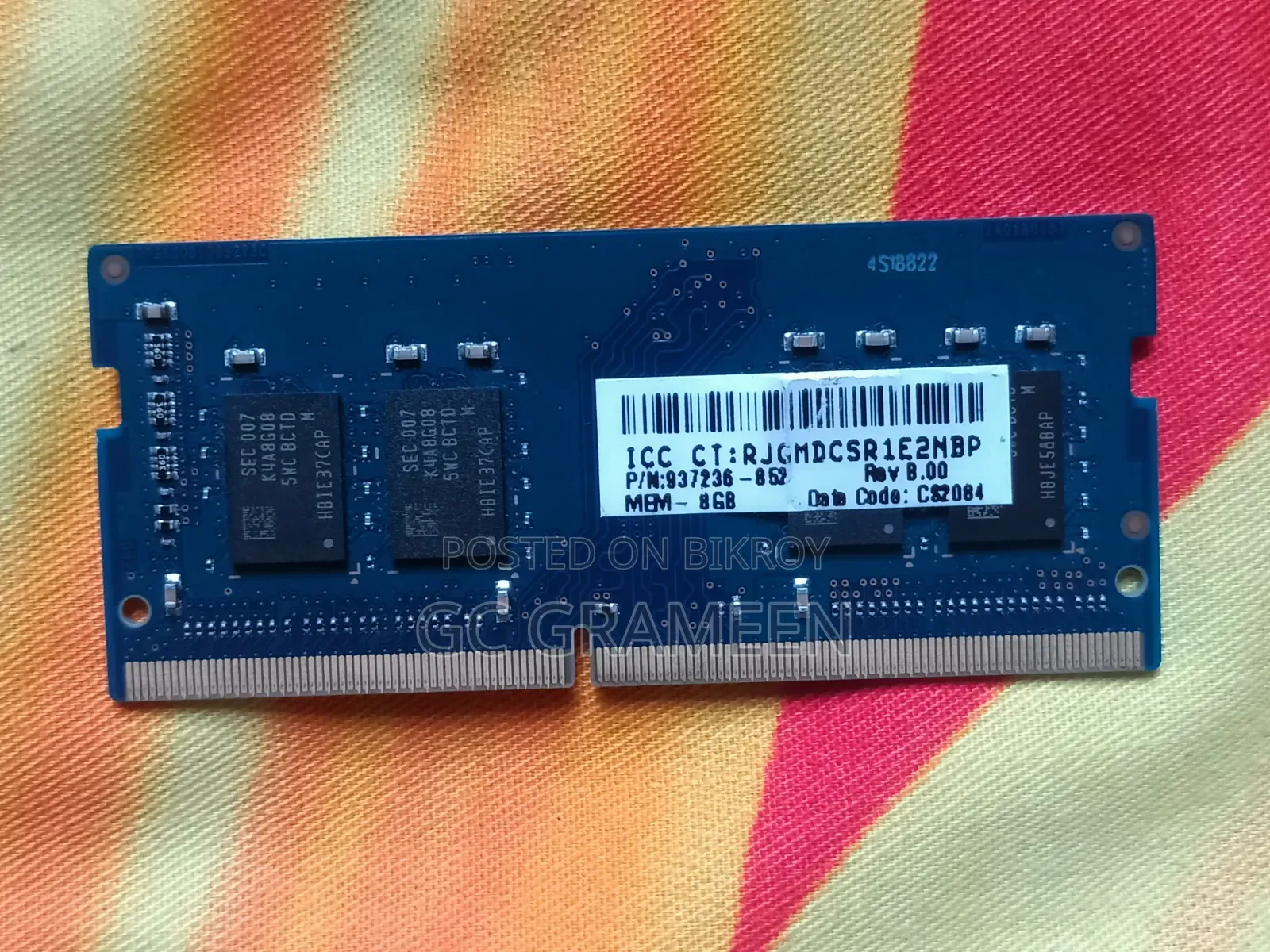 Ramaxel DDR4 8GB 2666 MHz Laptop