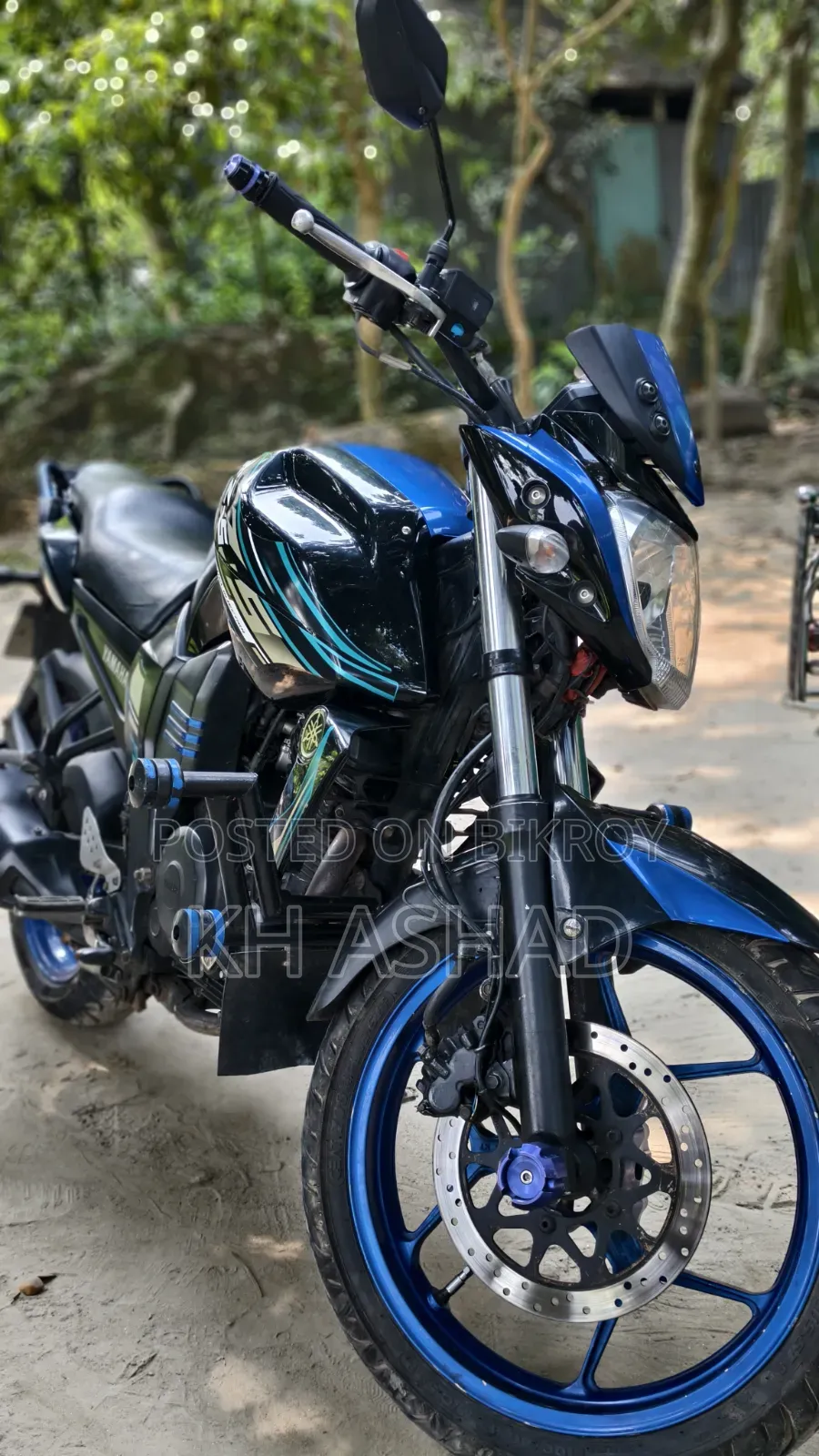 Yamaha FZ 2016 Blue