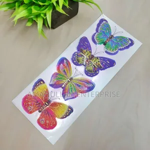 শিশুদের থ্রিডি স্টিকার প্যাক | ডিজনি কারস, বাটারফ্লাইস এবং ইমোজি সেট