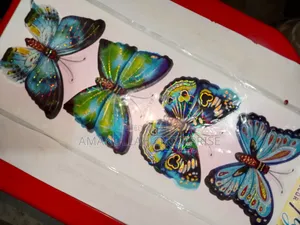 Kids 3D Sticker Pack | Disney Cars, Butterflies Emojis Set