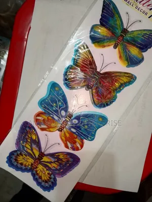 Kids 3D Sticker Pack | Disney Cars, Butterflies Emojis Set