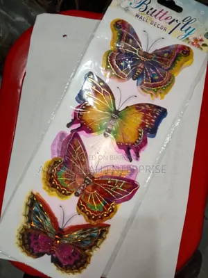 Kids 3D Sticker Pack | Disney Cars, Butterflies Emojis Set