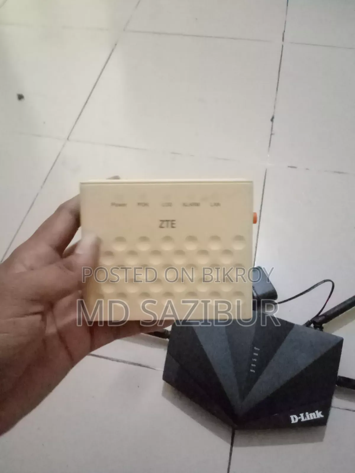 Running router and ONU for sale
