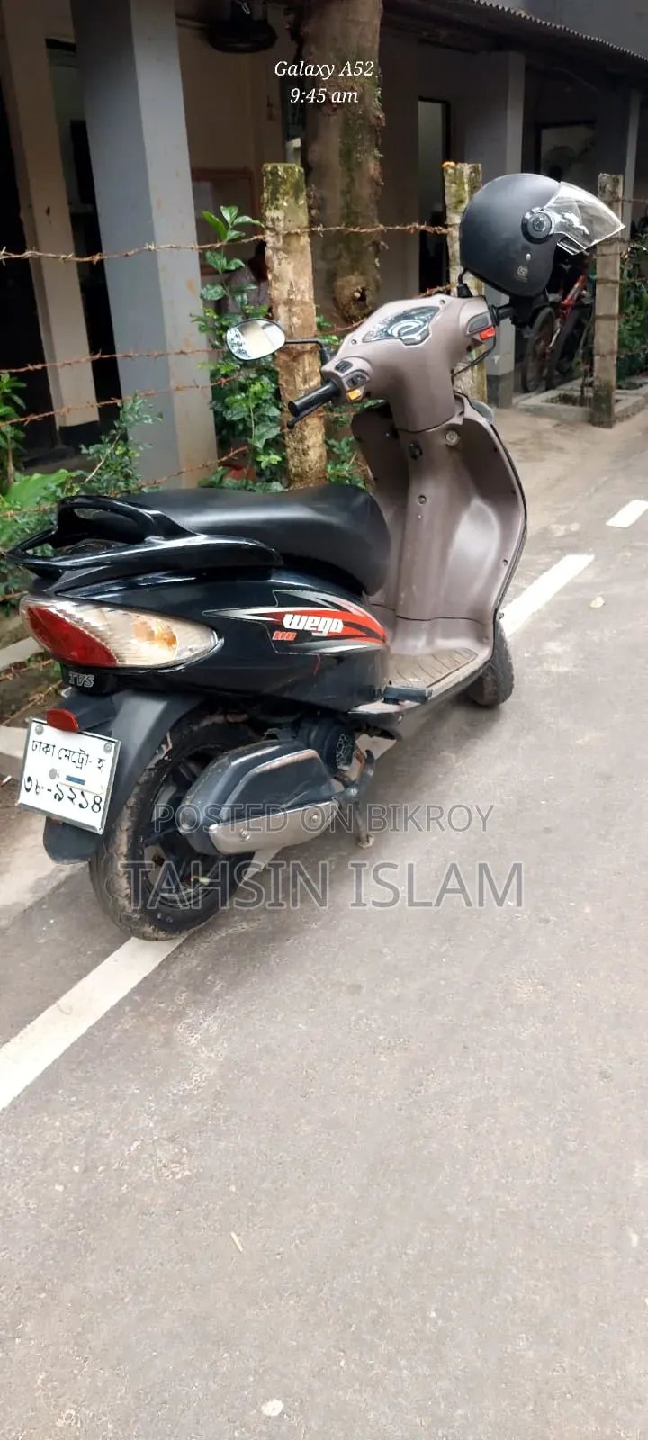 TVS Wego 2023 Black