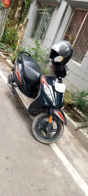 TVS Wego 2023 Black