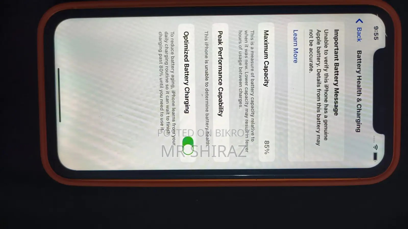 Apple iPhone XR 256 GB Orange