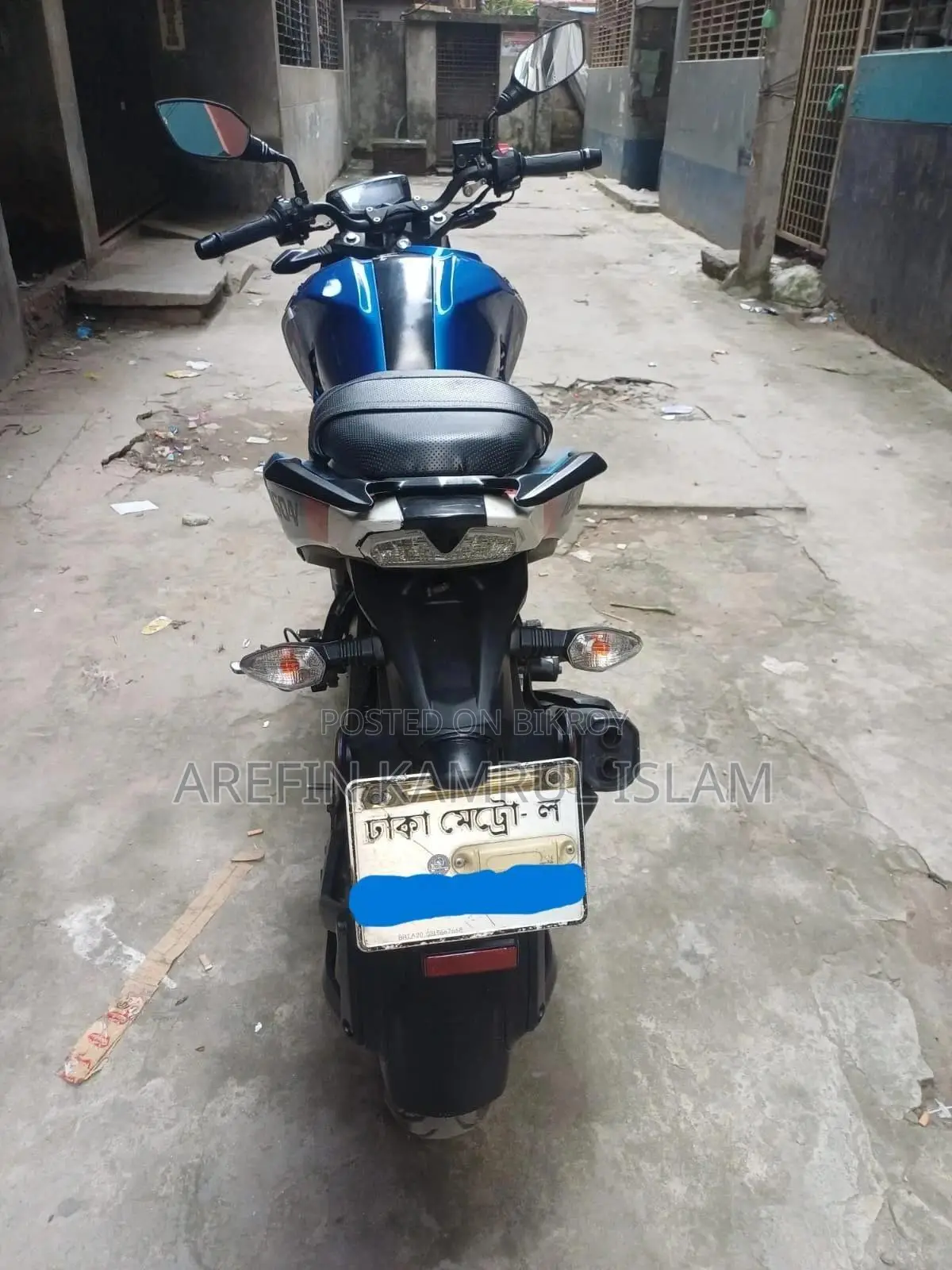 টিভিএস অ্যাপাচি ১৬০ ৪ভি ২০২০ ব্লু