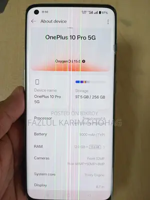 ওয়ানপ্লাস ১০ প্রো ২৫৬ জিবি গ্রিন