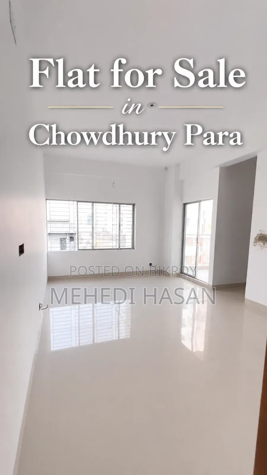 3-bedroom Apartment in Malibag for Sale