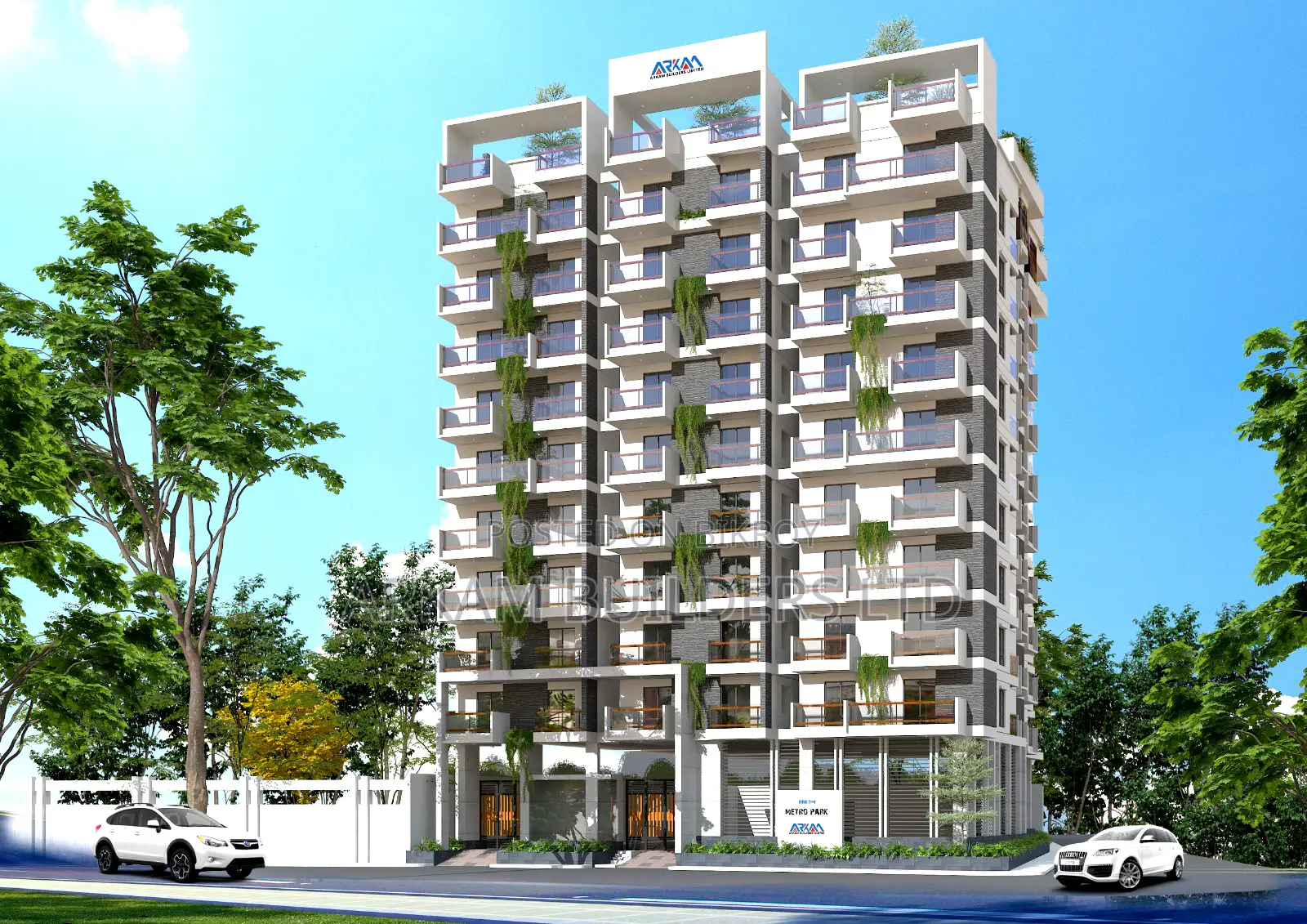 3-Bedroom Apartment in Arkam Metro Park, Banasree for sale