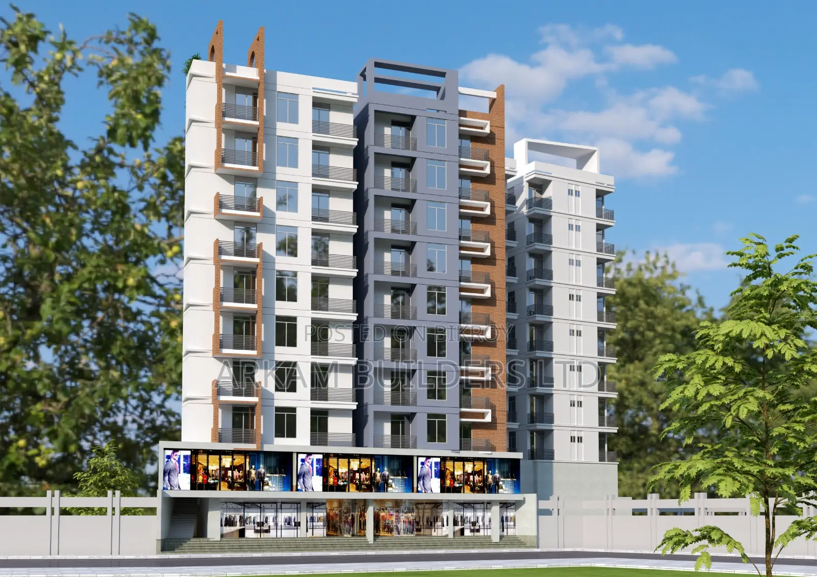 3-bedroom Apartment in Arkam Live Business, Banasree for sale