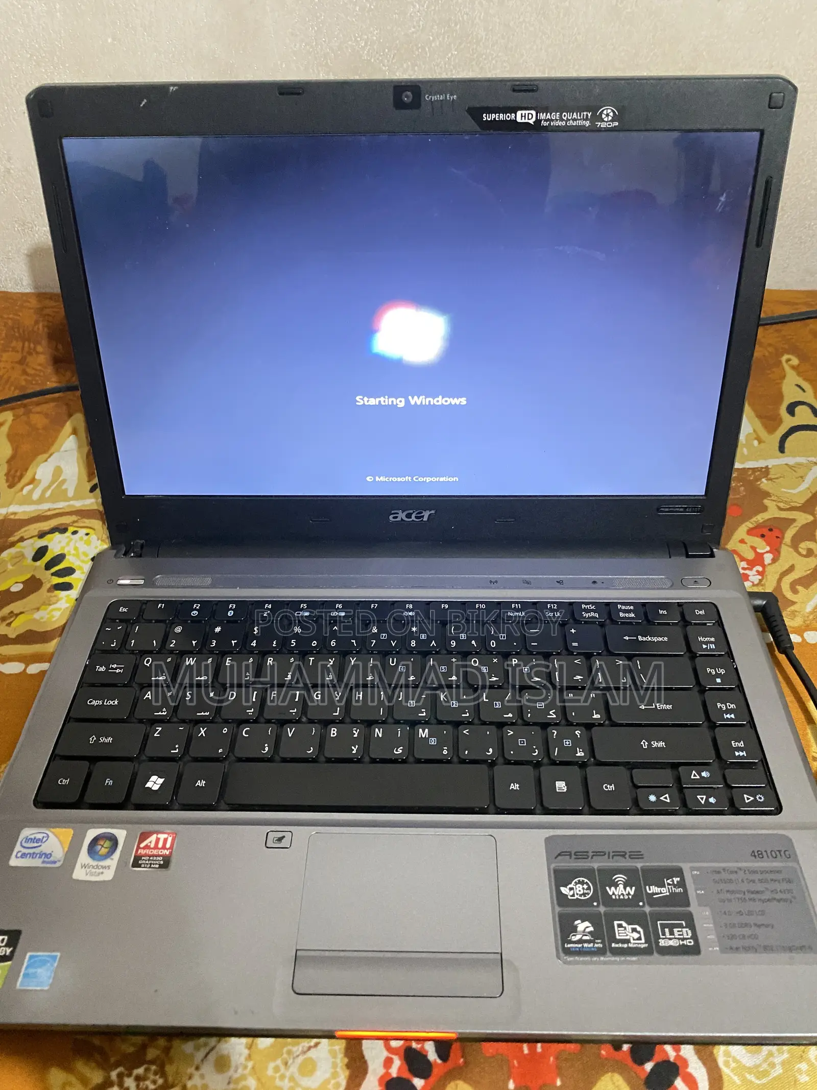 New Laptop Acer AS5755 16GB Intel Celeron HDD+SSD 512GB