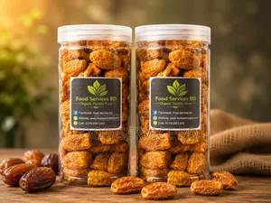 1 kg Khurma Dates Combo (500g x 2 jars)