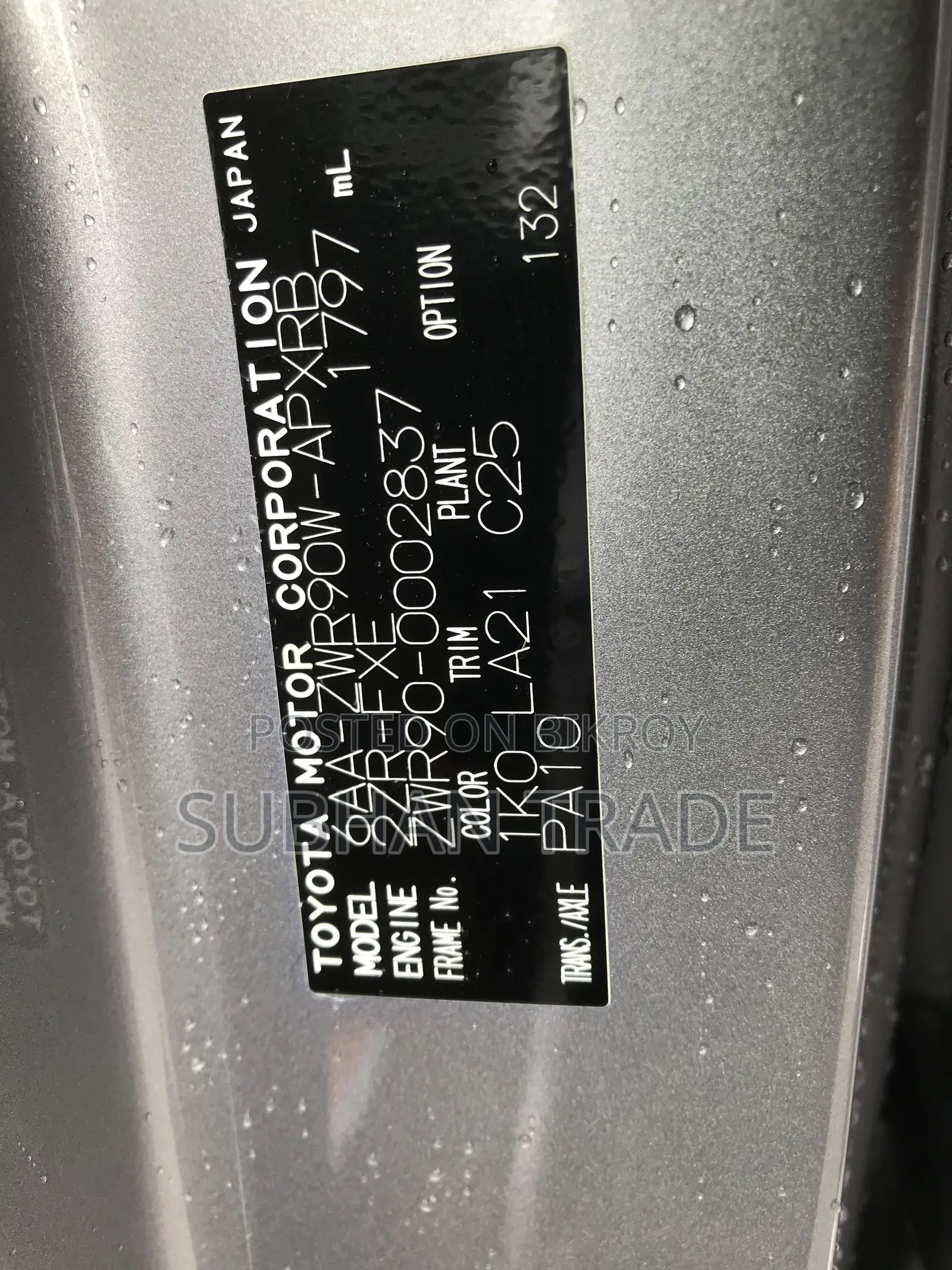 Toyota Noah 2022 Gray