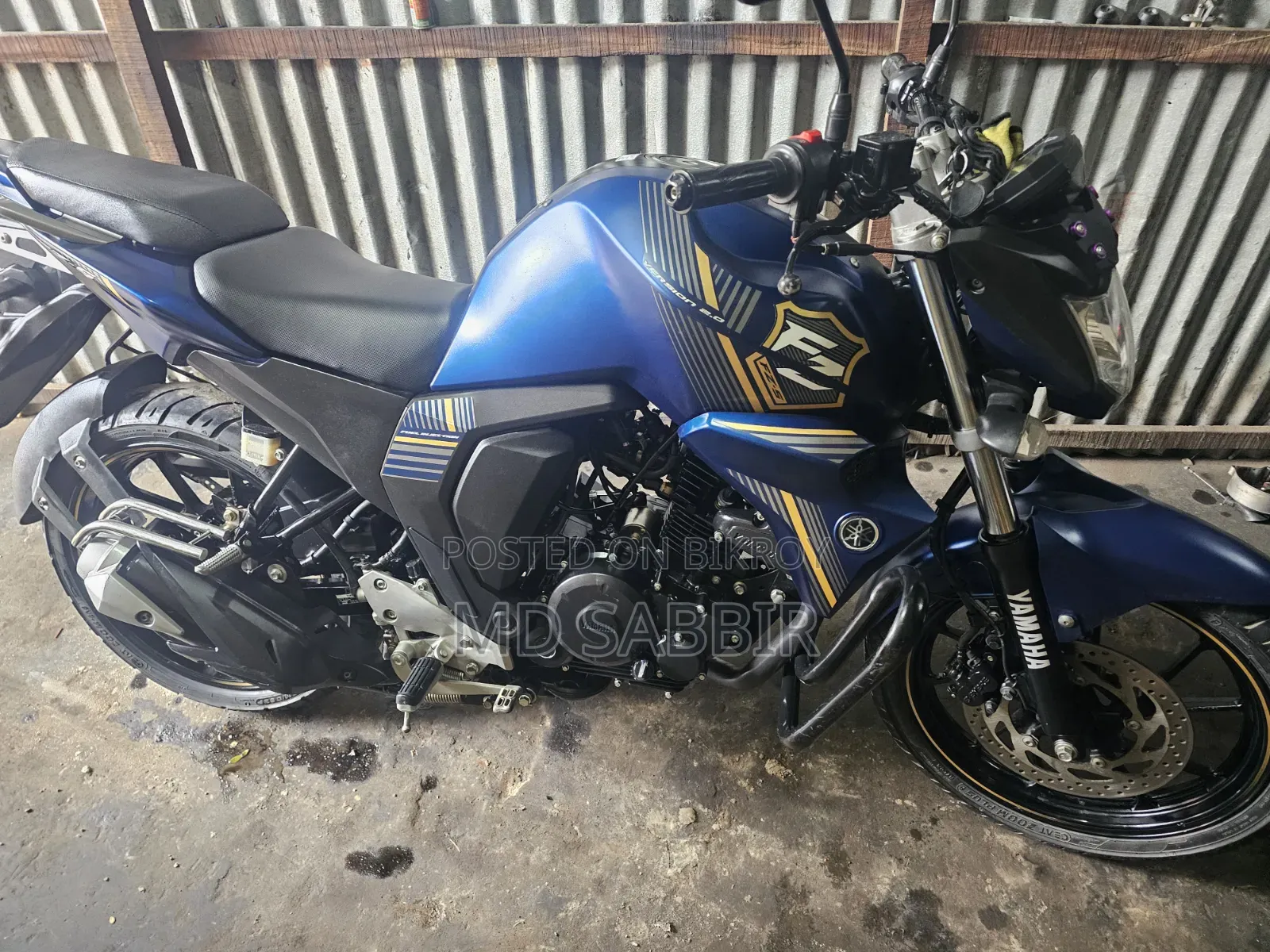 Yamaha FZ 2022 Blue