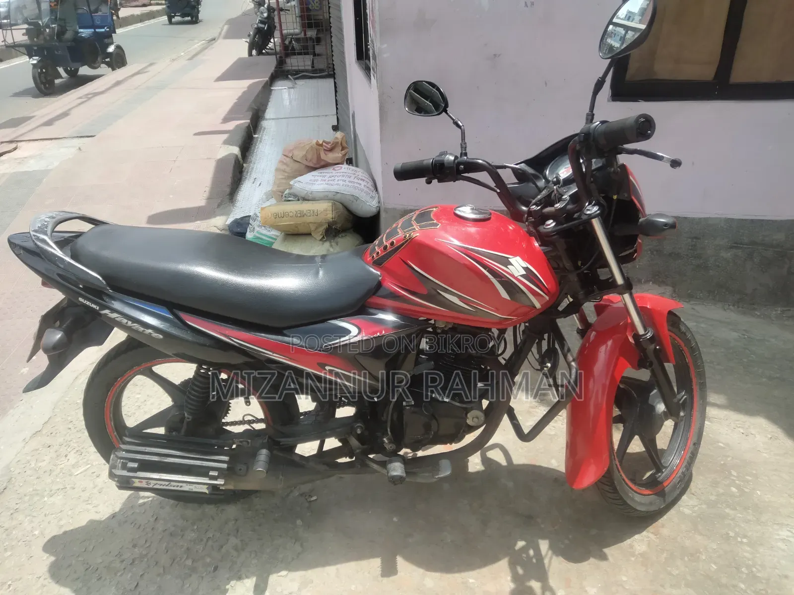 Suzuki Hayate 2017 Red