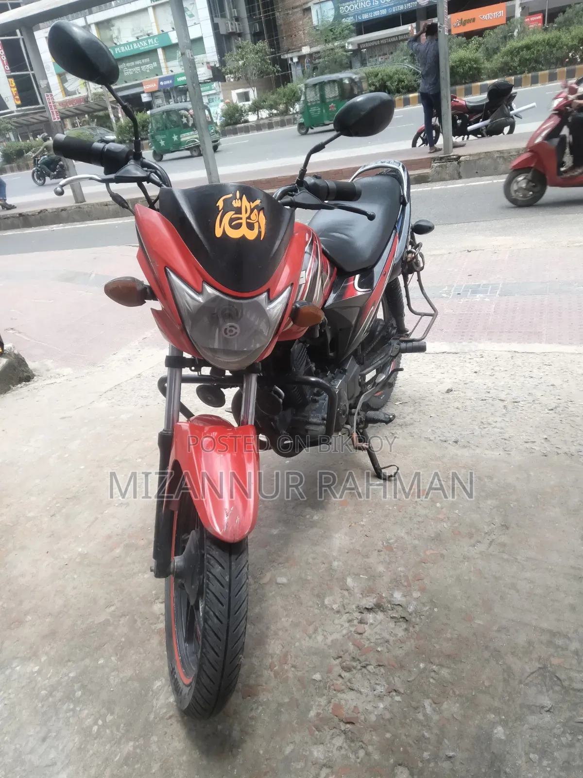 Suzuki Hayate 2017 Red