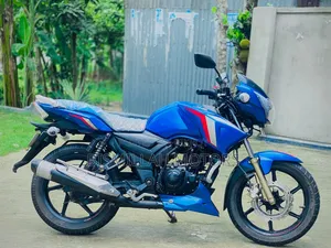 টিভিএস অ্যাপাচি আরটিআর ১৬০ ২ভি ২০২২ নীল