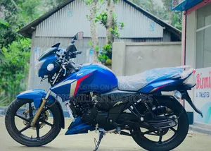 টিভিএস অ্যাপাচি আরটিআর ১৬০ ২ভি ২০২২ নীল